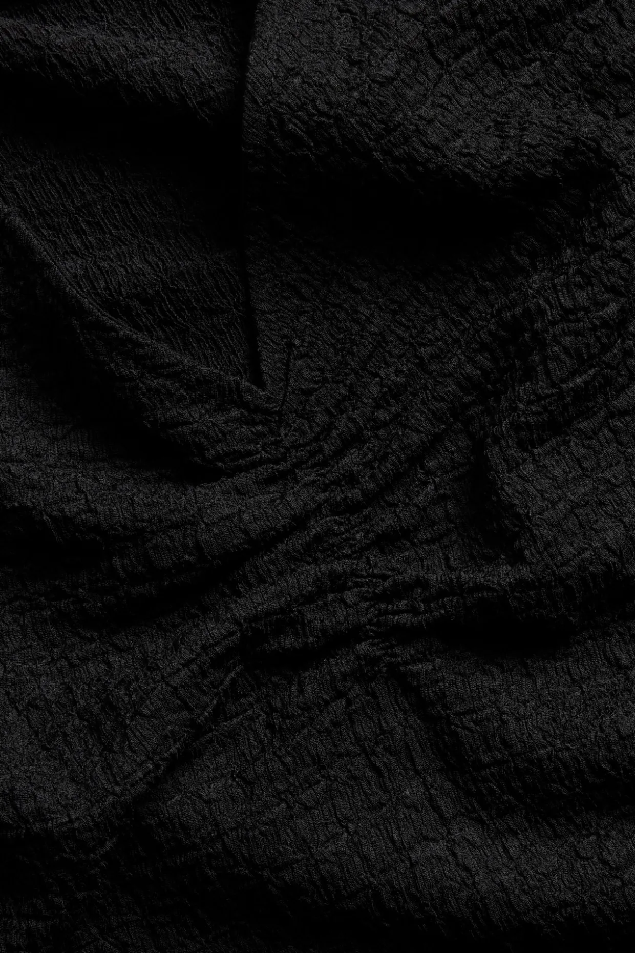 Tekstuuripintainen paita | Musta | Naiset | Kappahl