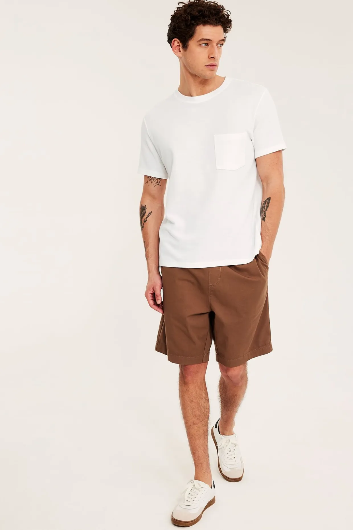 Tekstuuripintainen t-paita regular fit