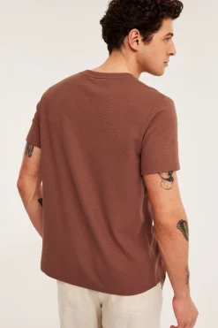 Tekstuuripintainen t-paita regular fit