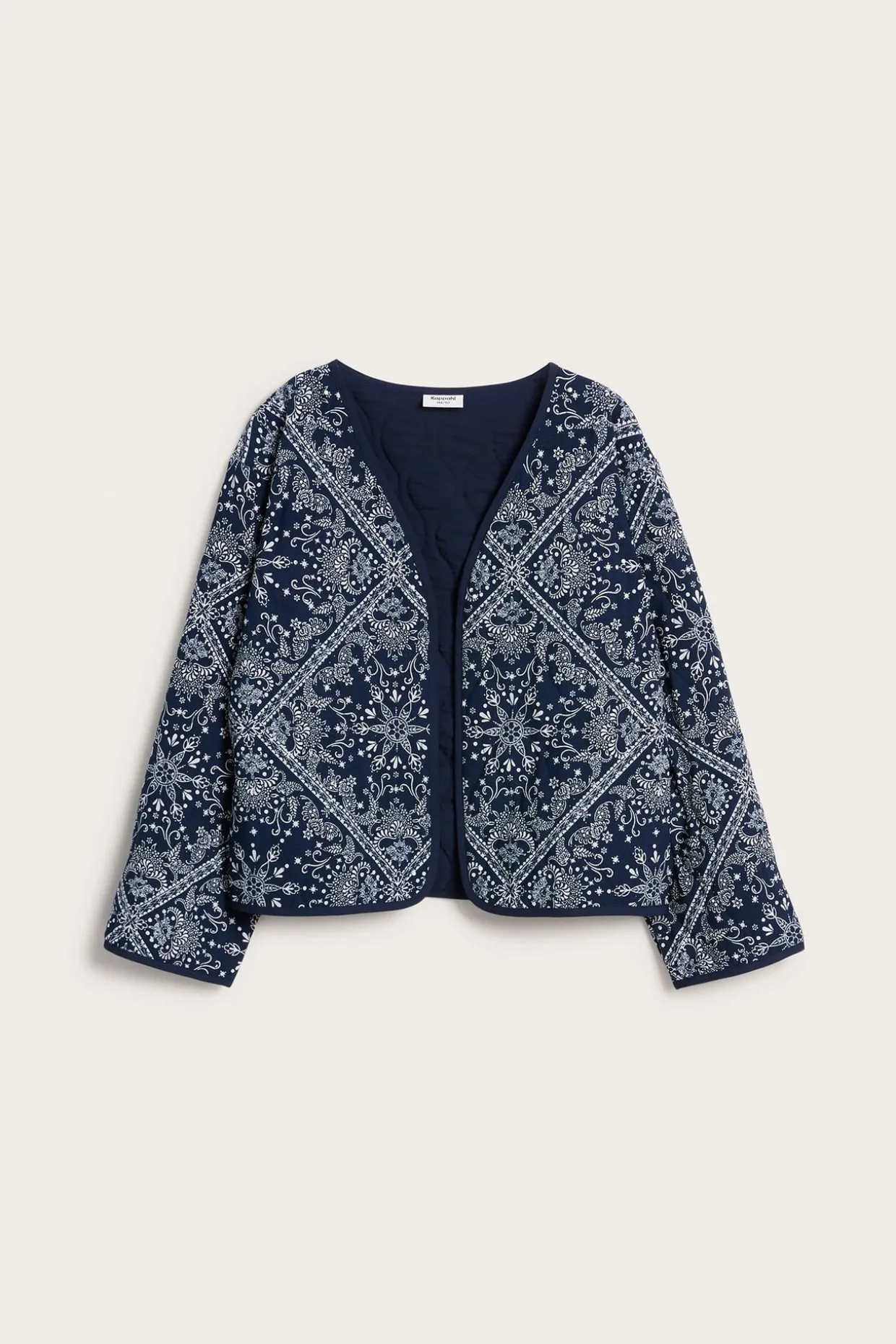 Tikattu kuviollinen takki | Sininen | Lapset | Kappahl