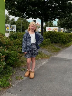 Tikattu kuviollinen takki | Sininen | Lapset | Kappahl