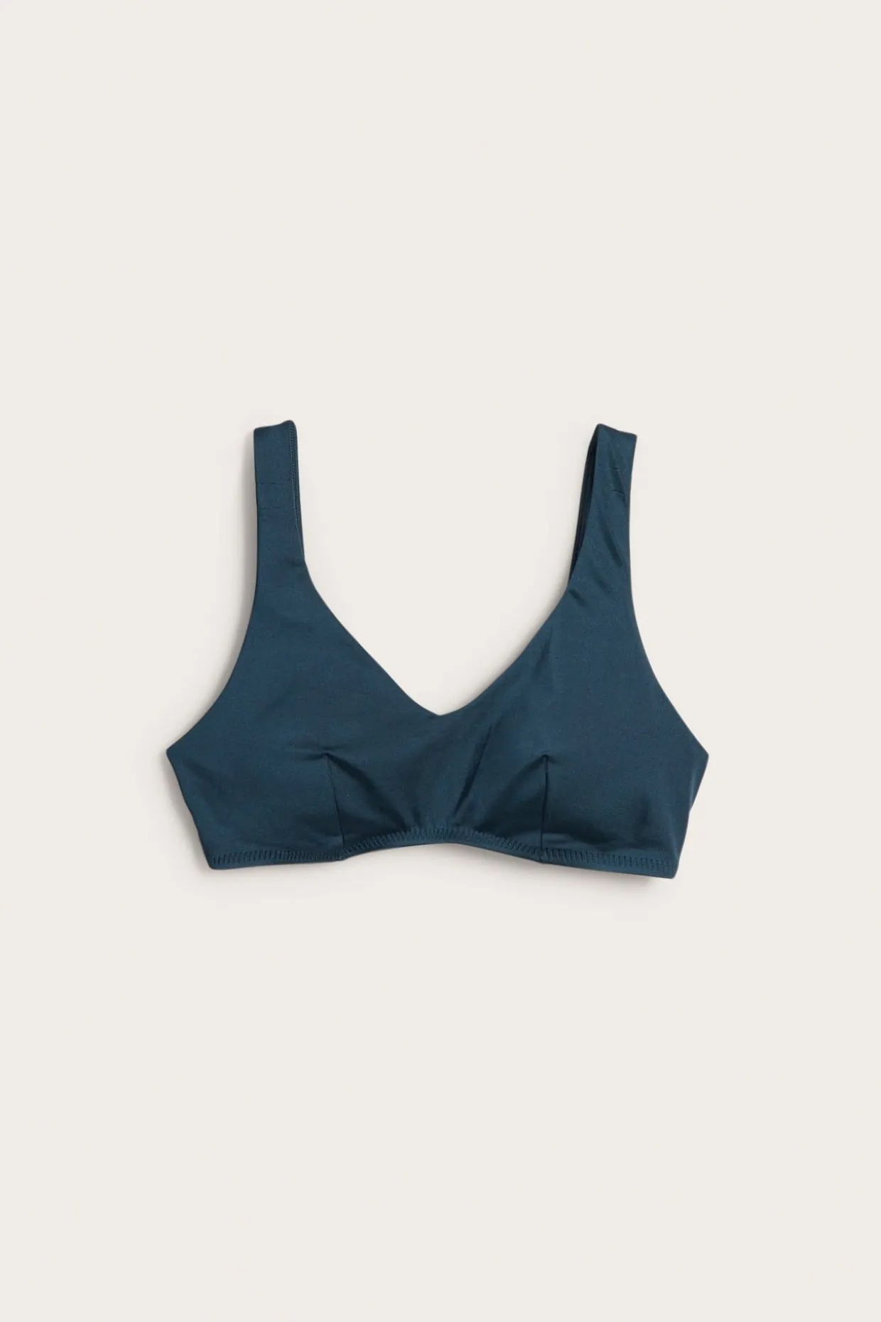 Topattu bikiniyläosa | Tummansininen | Naiset | Kappahl