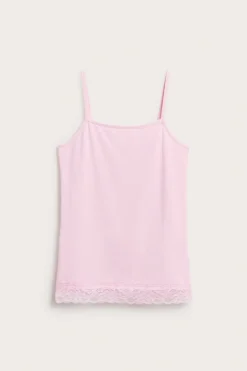 Toppi, jossa pitsireuna | Pinkki | Lapset | Kappahl