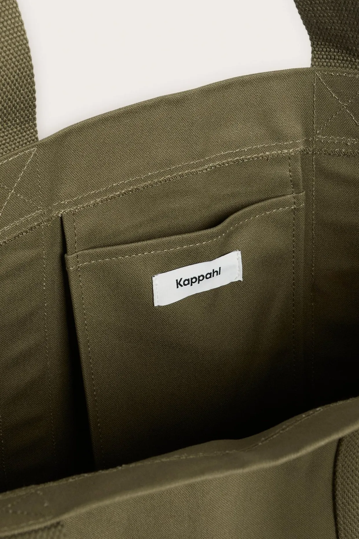 Totebag | Tummanbeige | Miehet | Kappahl