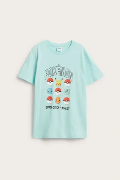T-paita, Pokémon | Vaaleanturkoosi | Lapset | Kappahl