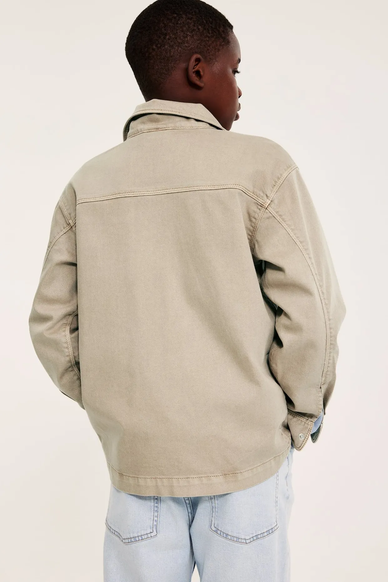 Tvilliä oleva paitatakki | Beige | Lapset | Kappahl