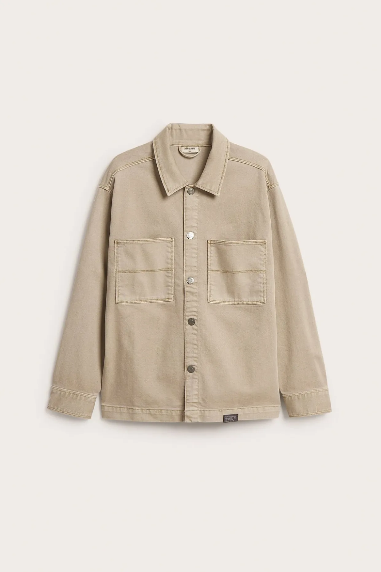 Tvilliä oleva paitatakki | Beige | Lapset | Kappahl