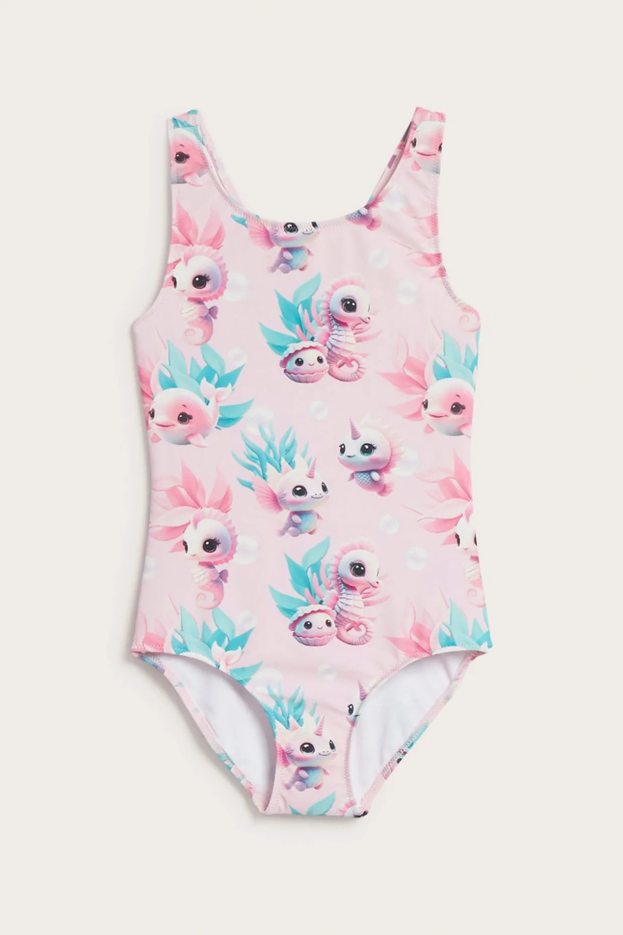 Uimapuku merihevosilla | Pinkki | Lapset | Kappahl