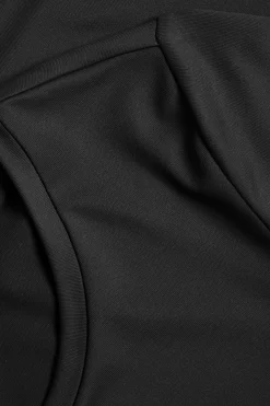 Vartalonmyötäinen t-paita polyamidisekoitteesta | Musta | Naiset | Kappahl