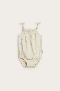 Vauvojen ananaskuvioinen body | Beige | Lapset | Kappahl