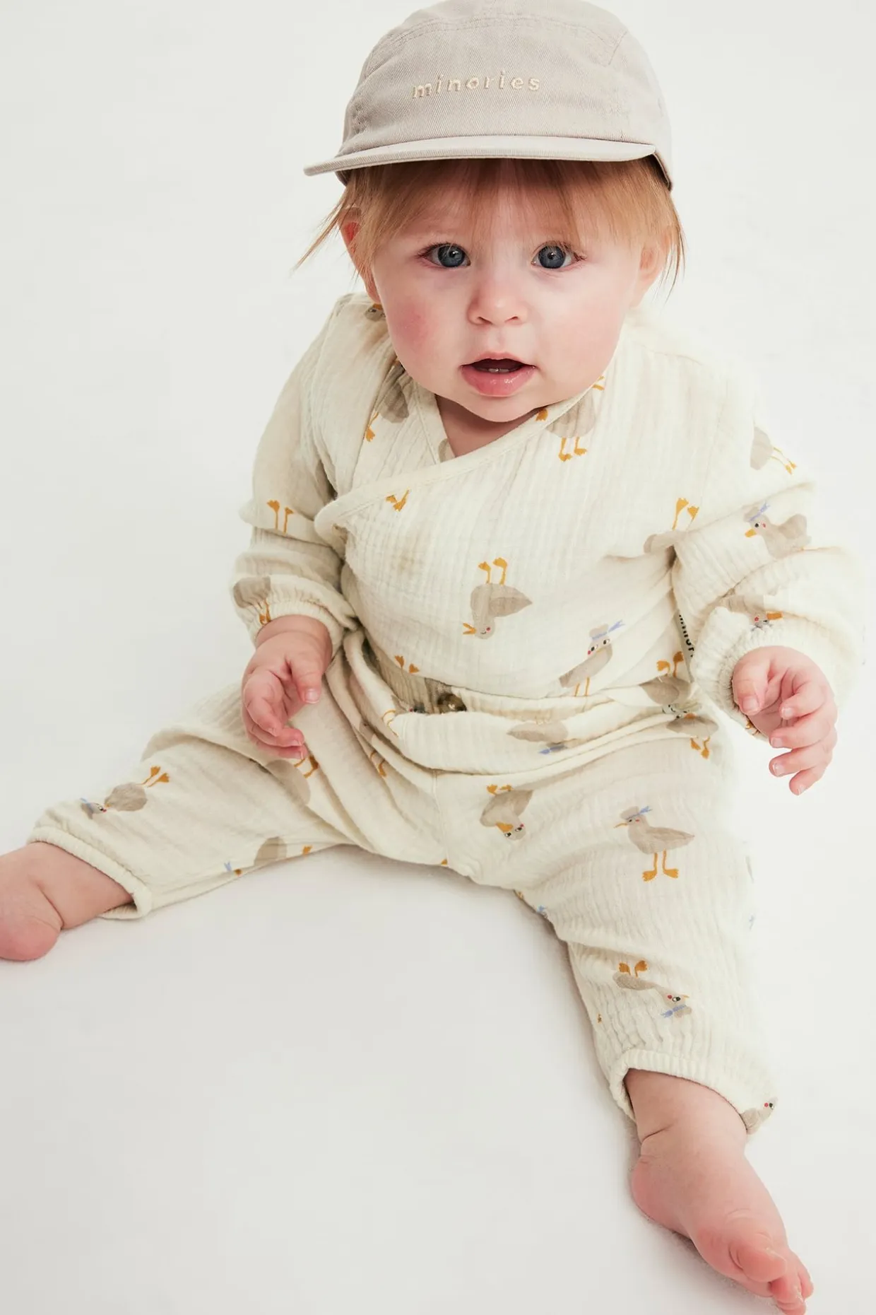 Vauvojen body musliinista | Beige | Lapset | Kappahl