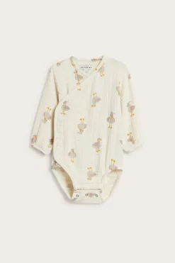 Vauvojen body musliinista | Beige | Lapset | Kappahl