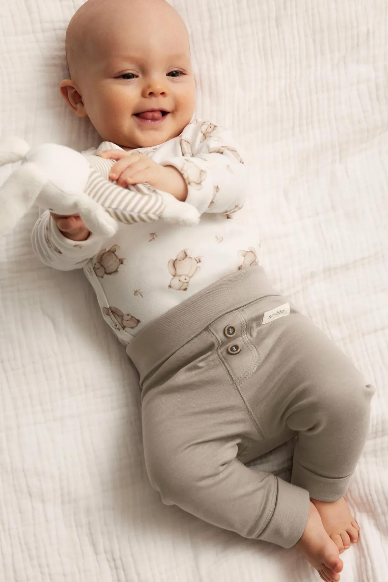 Vauvojen leggingsit | Beige | Vauvat | Newbie