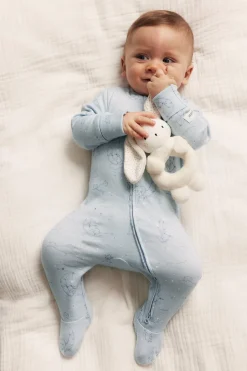 Vauvojen pyjama | Vaaleansininen | Vauvat | Newbie