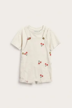 Vauvojen setti, jossa on kirsikkakuviointi | Beige | Lapset | Kappahl