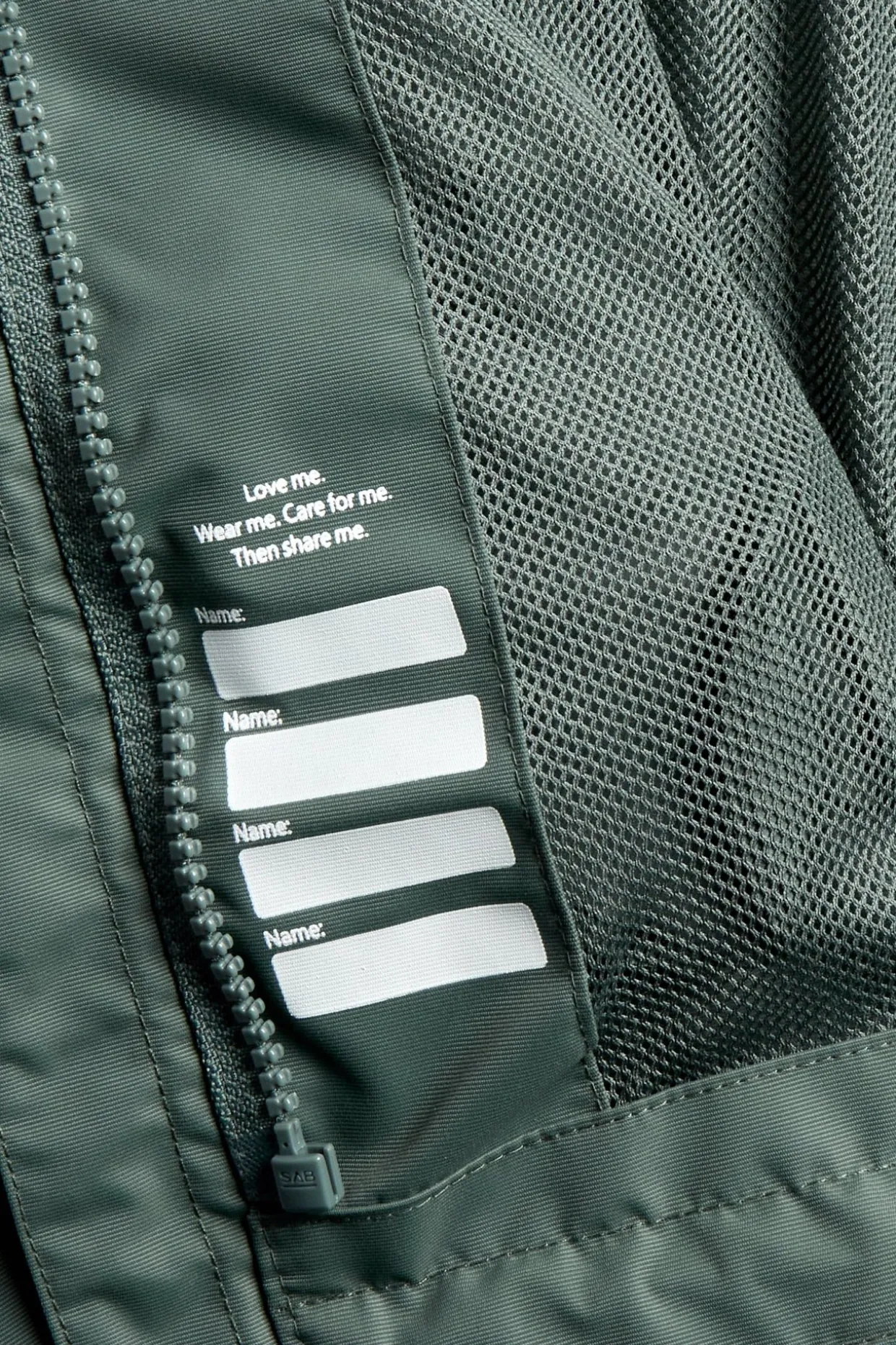 Vedenpitävä Kaxs Proxtecin zip-in/zip-off-kuoritakki | Khakinvihreä | Lapset | Kappahl