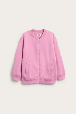 Vetoketjullinen collegepaita | Pinkki | Lapset | Kappahl