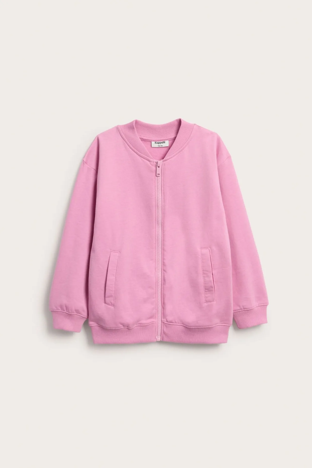 Vetoketjullinen collegepaita | Pinkki | Lapset | Kappahl