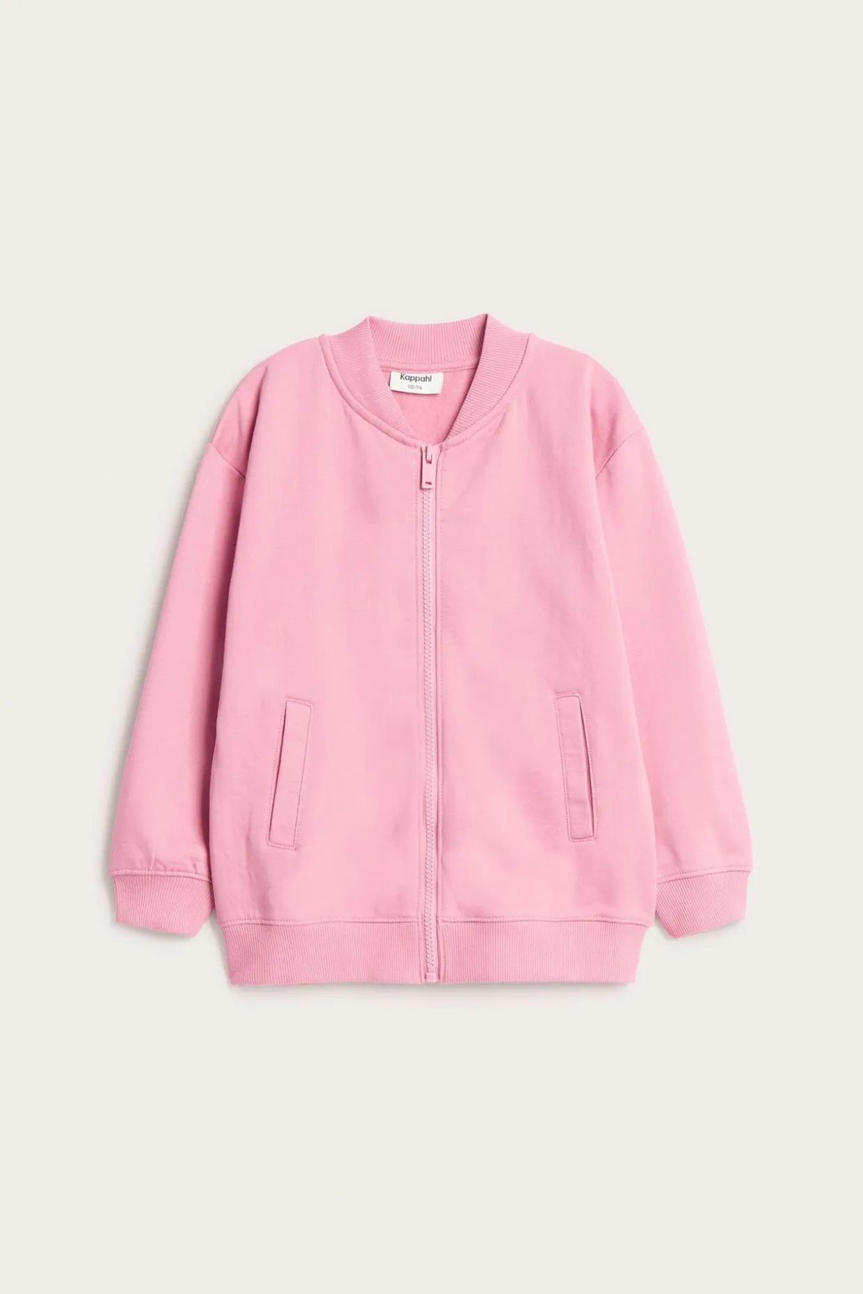 Vetoketjullinen collegepaita | Pinkki | Lapset | Kappahl