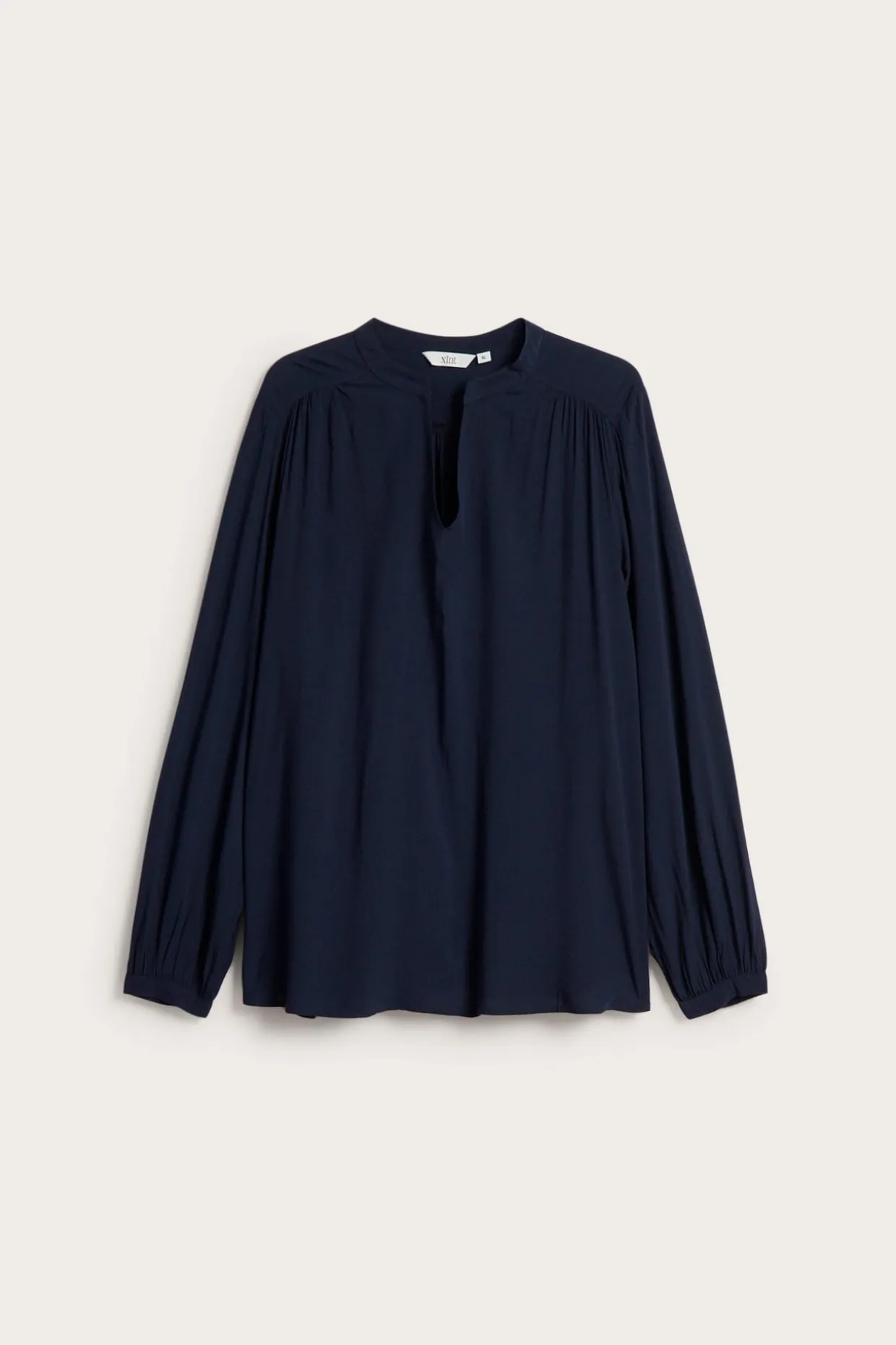 Viskoosipaita | Tummansininen | Naiset | Kappahl