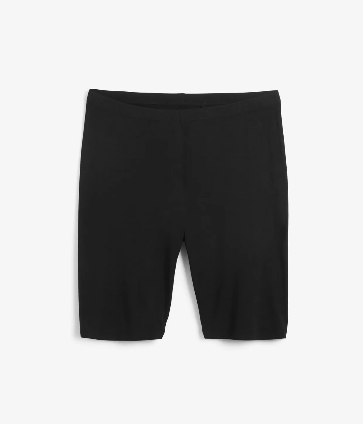 Viskoosista valmistetut trikooshortsit | Musta | Naiset | Kappahl