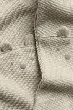 Vohvelipintaiset leggingsit | Meleerattu beige | Vauvat | Newbie
