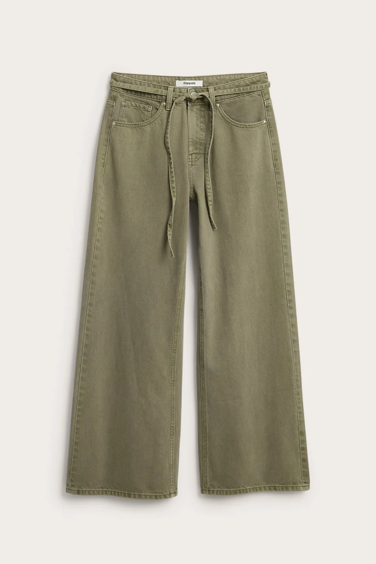 Wide jeans high waist