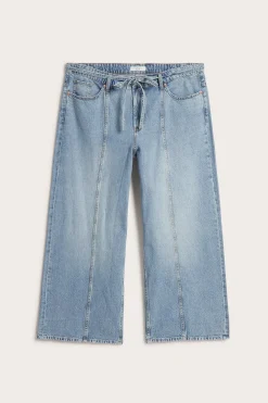 Wide jeans high waist | Denim | Naiset | Kappahl