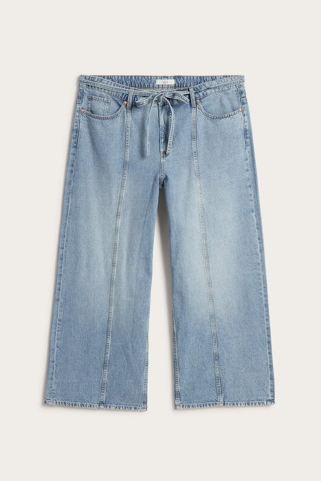 Wide jeans high waist | Denim | Naiset | Kappahl