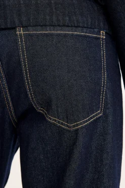 Wide jeans high waist | Tumma denim | Naiset | Kappahl