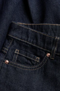 Wide jeans high waist | Tumma denim | Naiset | Kappahl