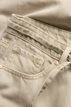 Wide jeans high waist | Vaaleanruskea | Naiset | Kappahl