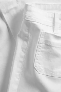 Wide jeans high waist | Valkoinen | Naiset | Kappahl