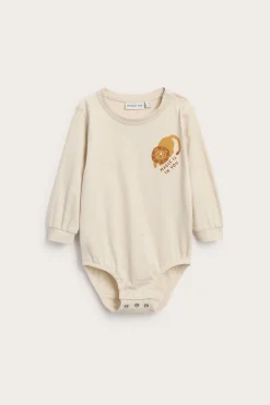 Ylisuuri body, jossa on leijonakuvio | Beige | Lapset | Kappahl